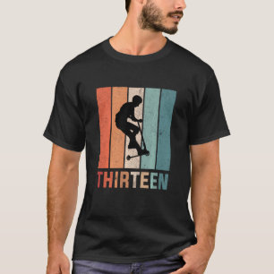 Camiseta 13 años Retro Stunt Scooter Boys Kid 13 años