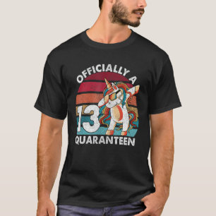 Camiseta 13° cumpleaños oficialmente adolescente 13