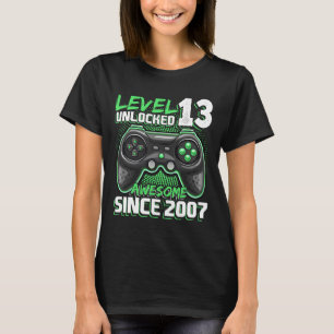 Camiseta 13 Desbloqueados Impresionantes Videojuegos 2007 1