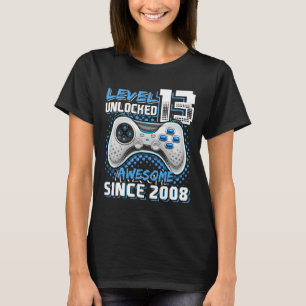 Camiseta 13 Desbloqueados Impresionantes Videojuegos 2008 1