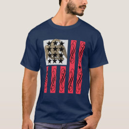 Camiseta 13 Estrella Americana Regal Eagle T-Shirt