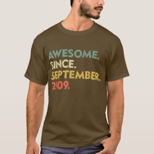 Camiseta 13 Year Old Gift 13th Bday Boy Awesome Since Septe