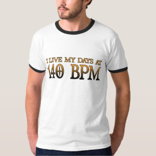 Camiseta 140 días DUBSTEP de BPM