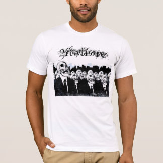 Camiseta 14491 mesa-grupo-corbata-cráneo-juego, 2ftwhore