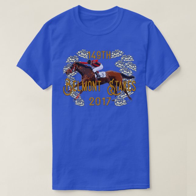 Camiseta 149.ª Carreras Belmont de caballos 2017 (Diseño del anverso)