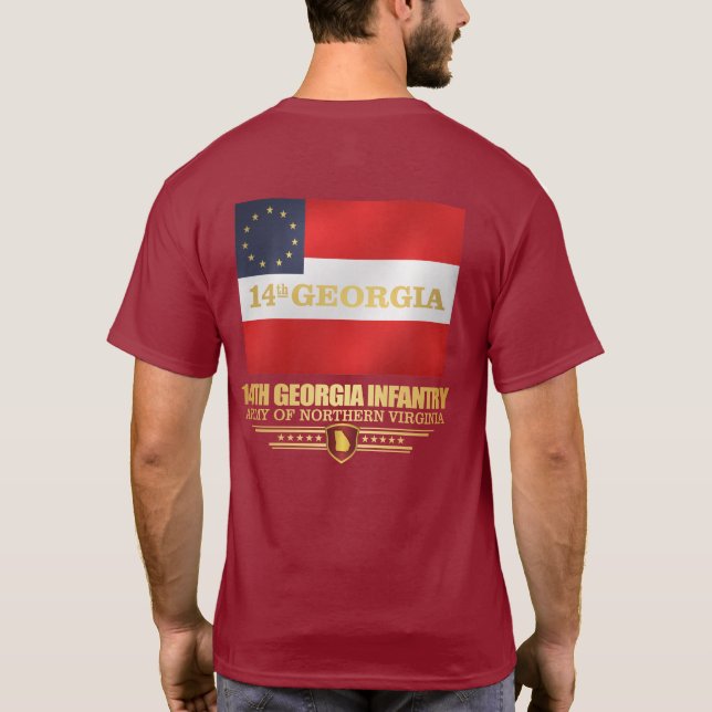 Camiseta 14.ª Infantería de Georgia (Reverso)