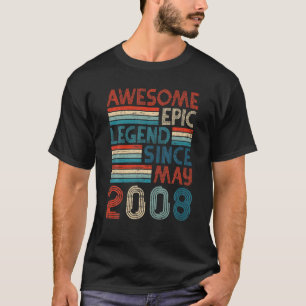 Camiseta 14.º Regalo De Cumpleaños Una Hermosa Leyenda Épic