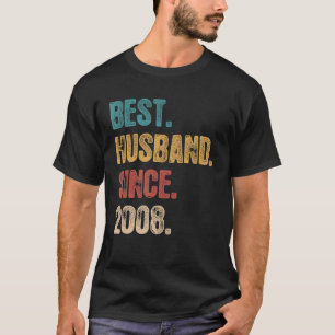 Camiseta 14 Aniversario Boda De Su Mejor Marido Desde