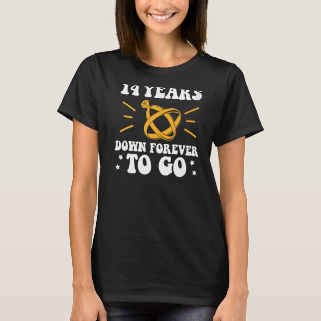Camiseta 14 años antes de llegar al 14º boda y viceversa (Anverso)