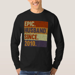 Camiseta 14 años de Boda Mejor Esposo épico Si