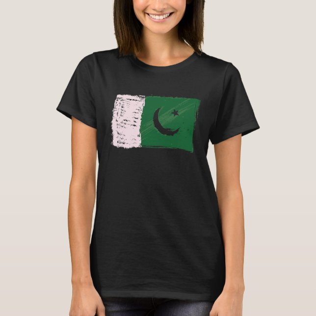 Camiseta 14 August Independence Day Pakistan Flag Azadi Day (Anverso)