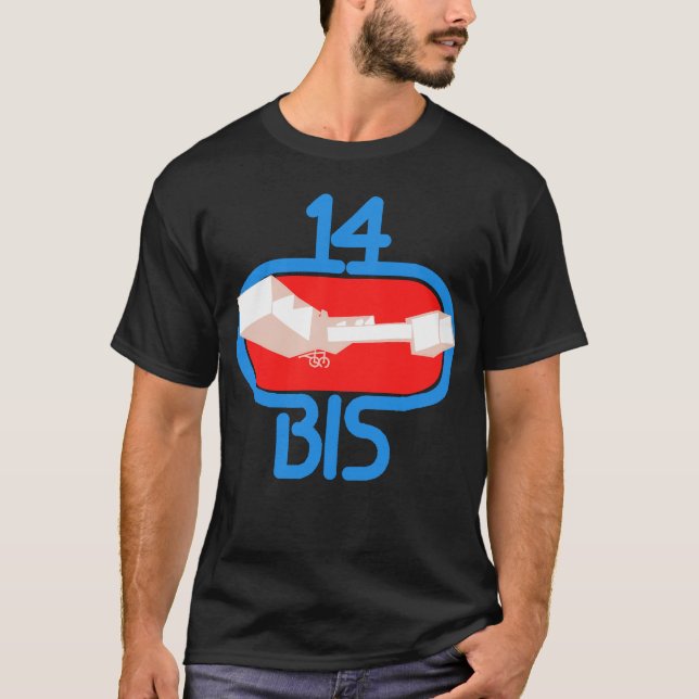 Camiseta 14 bis (Anverso)