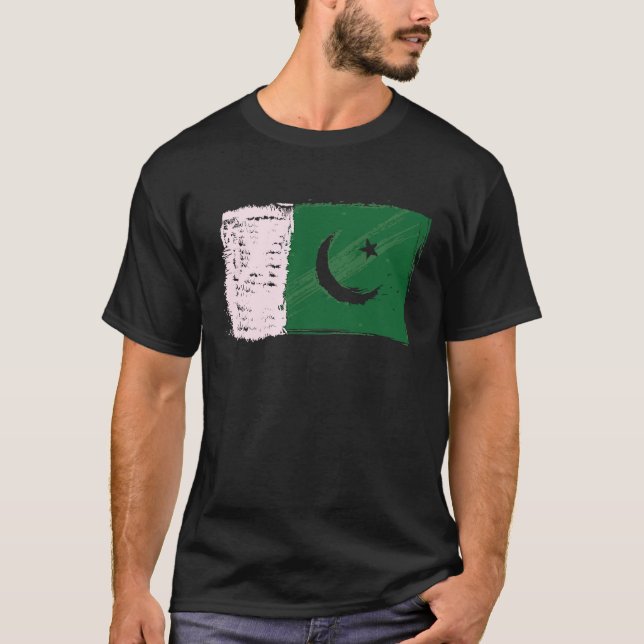 Camiseta 14 de agosto Día de la Independencia Pakistán Band (Anverso)