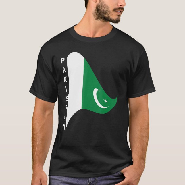 Camiseta 14 de agosto Día de la independencia Pakistán Patr (Anverso)
