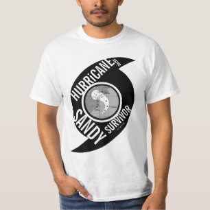 Camiseta 14 del superviviente de Sandy del huracá