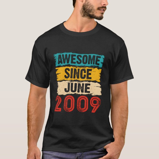 Camiseta 14 Impresionante Desde Junio 2009 14º (Anverso)
