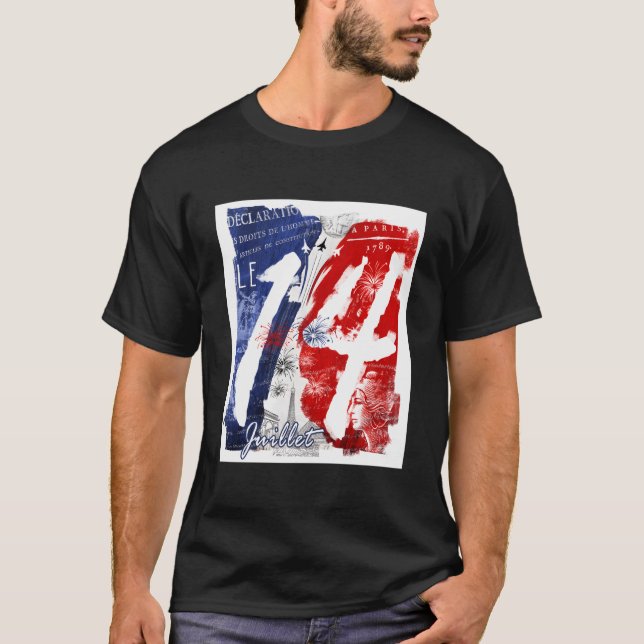 Camiseta 14 Juillet 1789 (Anverso)