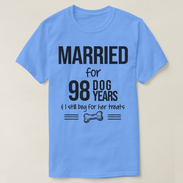 Camiseta 14 Year Anniversary Gift, 14th Wedding Anniversary (Diseño del anverso)