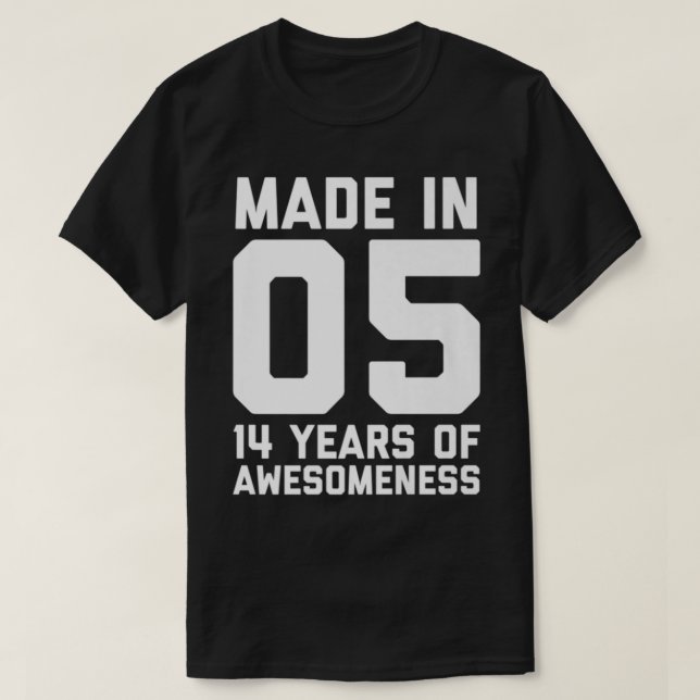 Camiseta 14Th Birthday Shirt Girls 14 Year Old Daughter Gif (Diseño del anverso)