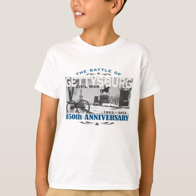 Camiseta 150 años de la batalla de Gettysburg (Anverso)