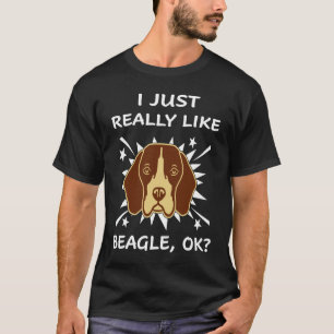 Camiseta 150 Me Gusta Realmente Beagle