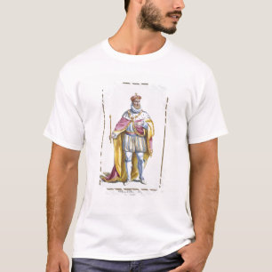 Camiseta 1527-98) reyes de Philip II (de España de 'Receui