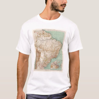 Camiseta 15556 el Brasil, Bolivia, Paraguay, Guayana