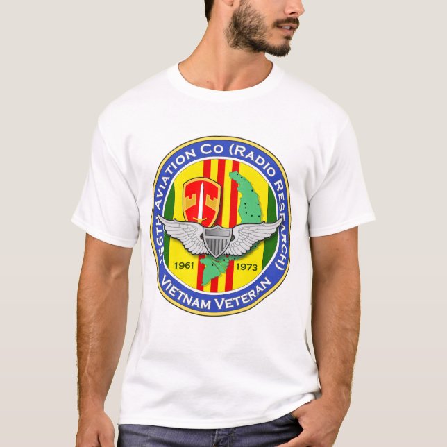 Camiseta 156o Avn Co RR 3b - ASA Vietnam (Anverso)