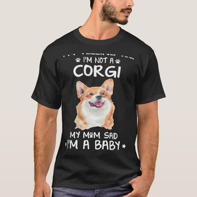 Camiseta 159 Te digo que no soy un Corgi (Anverso)