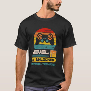 Camiseta 15.º Nacimiento Niños Nivel 15 Tee oficial desbloq