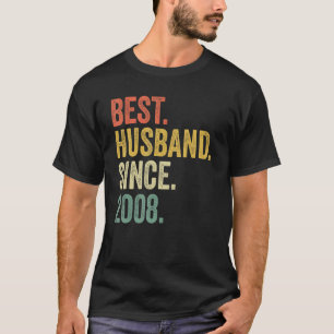 Camiseta 15 Aniversario Boda De Su Mejor Marido Desde