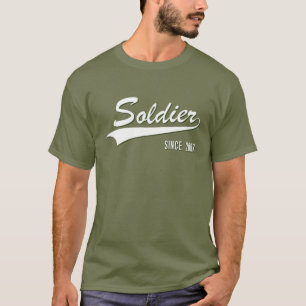 Camiseta 15 Aniversario De La Soldado De Servicio Desde 200