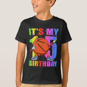 Camiseta 15 años de edad 15º partido de cumpleaños B
