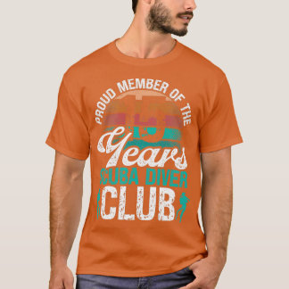 Camiseta 15 Años Scuba Diver Scuba Buceo 15 Años