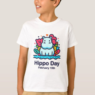 Camiseta 15 de febrero Día de Hippo