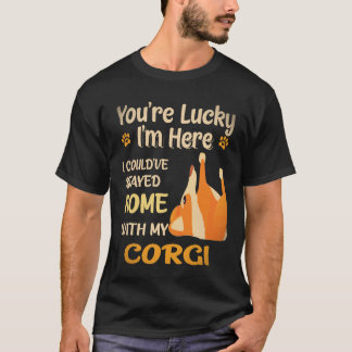 Camiseta 15 Eres un Corgi Afortunado