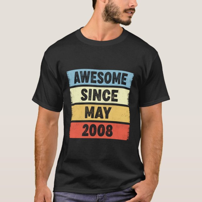 Camiseta 15 Increíble Desde Mayo De 2008 15 (Anverso)