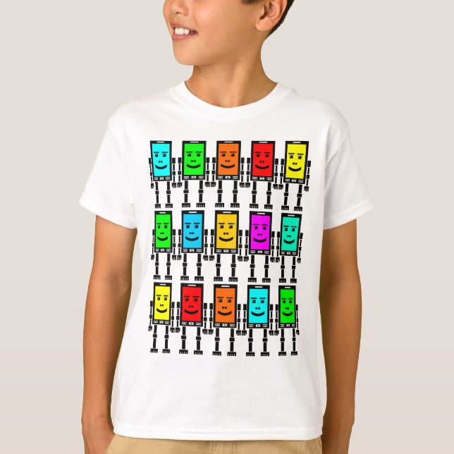 Camiseta 15 Teléfonos Robo (Anverso)
