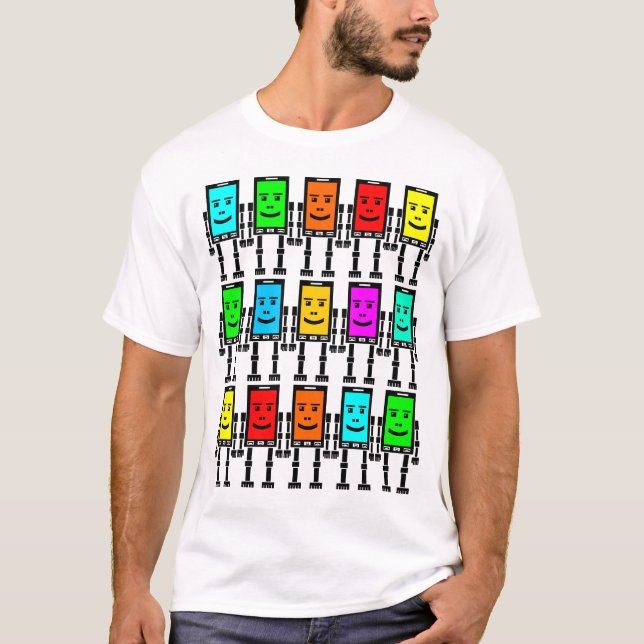 Camiseta 15 Teléfonos Robo (Anverso)