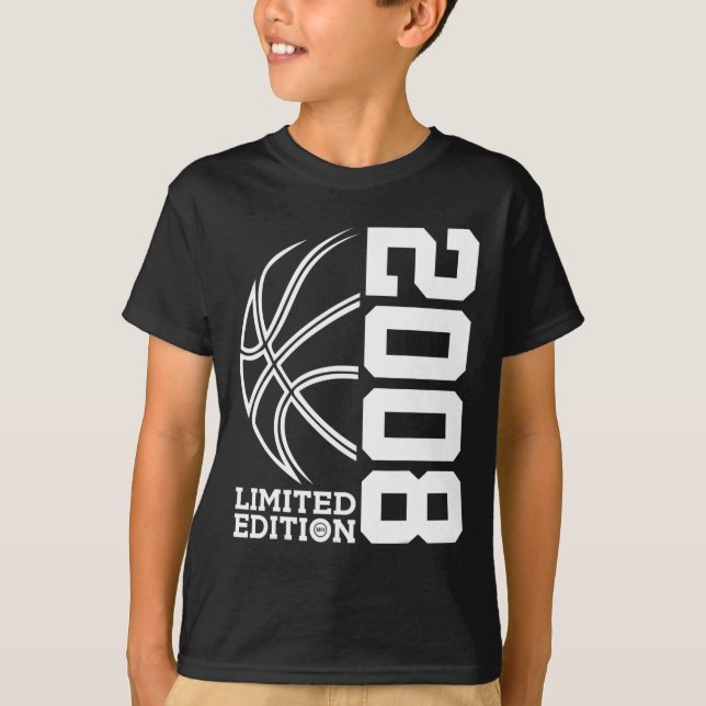 Camiseta 15th Birthday Basketball Limited Edition 2008 1 (Anverso)