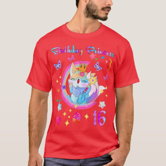 Camiseta 16º cumpleaños de Lover 16 años de edad Regalo Cum