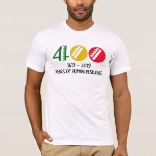 Camiseta 1619 Nuestro Proyecto Ancestros 400 Años De Humano