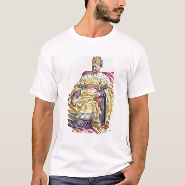 Camiseta 1662-1722) emperadores Manchu de Kang Tsi (de (Anverso)