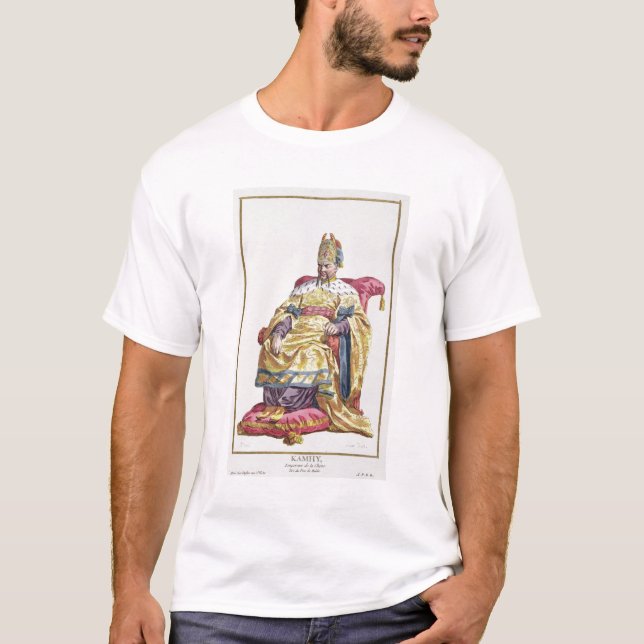Camiseta 1662-1722) emperadores Manchu de Kang Tsi (de (Anverso)