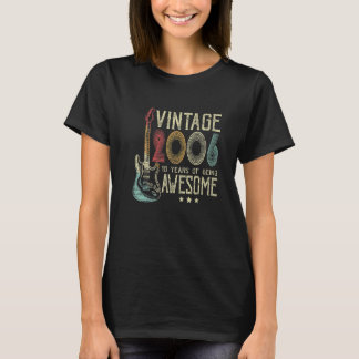 Camiseta 16.ª natalidad mujeres hombres vintage Gui 2006