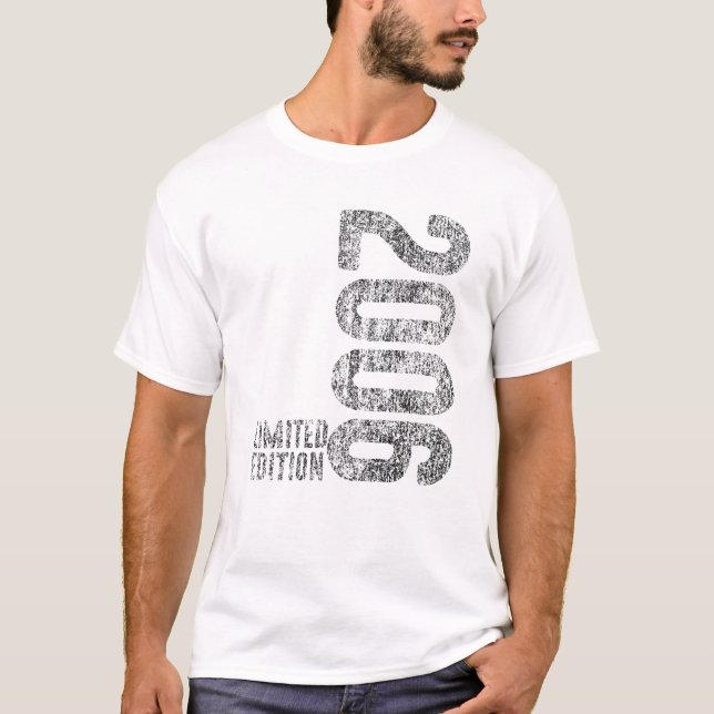 Camiseta 16.º Nacimiento Niño Chica 16 Años 2006 Gracioso R (Anverso)