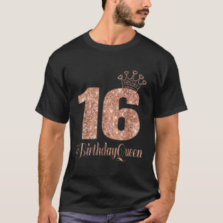 Camiseta 16.º regalo de cumpleaños adolescente dulce diecis
