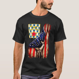 Camiseta 16.º Regimiento de Infantería Bandera Americana Pr