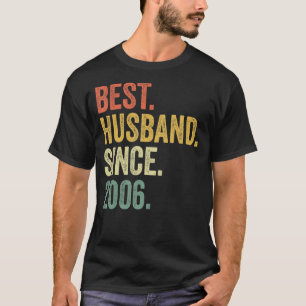 Camiseta 16° Aniversario Boda De Su Mejor Marido Desde