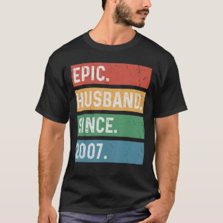 Camiseta 16 años 16 aniversario Boda - Épic Husba
